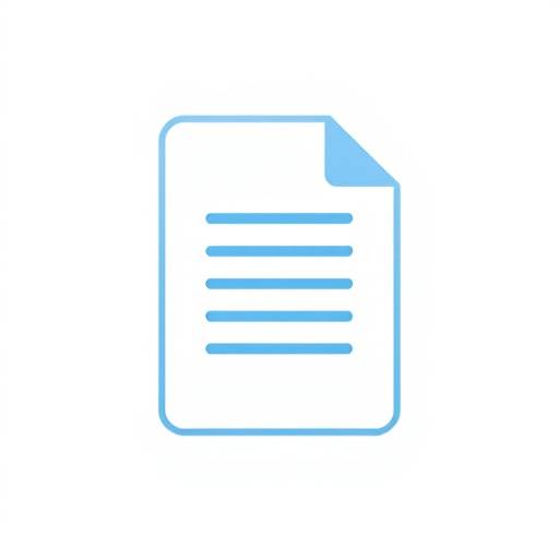Ícone representando um contrato ou documento de termos e condiäões
